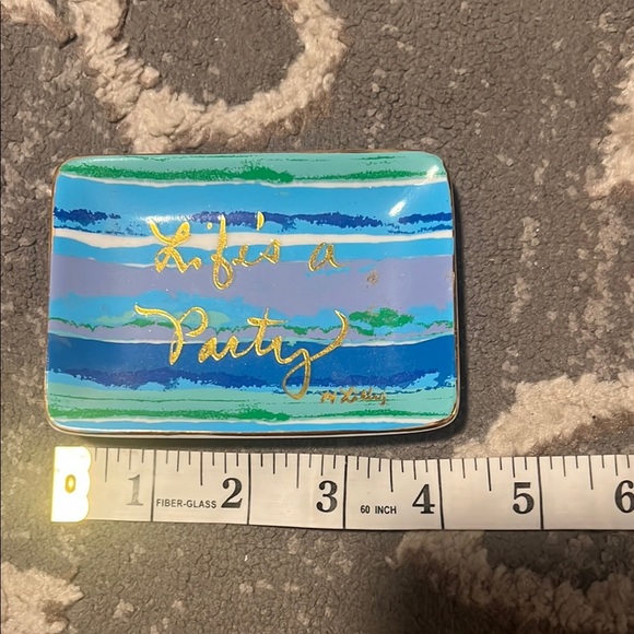 Lilly Pulitzer Trinket Dish - Picture 1 of 3